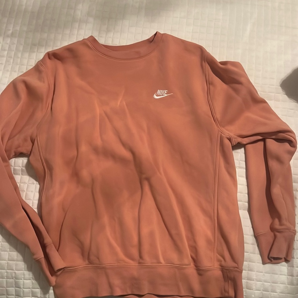 orange/pink nike crewneck!